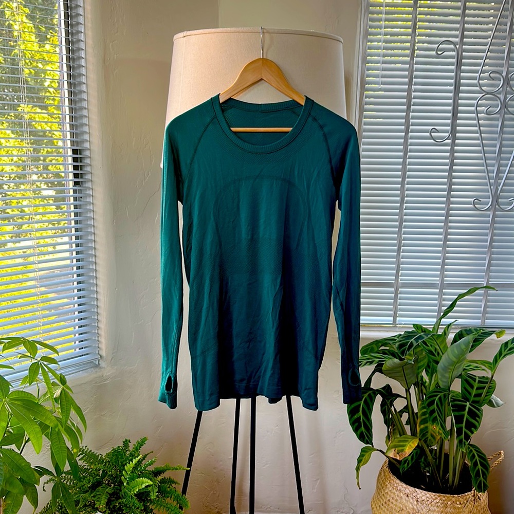 Lululemon swiftly size 10 green
